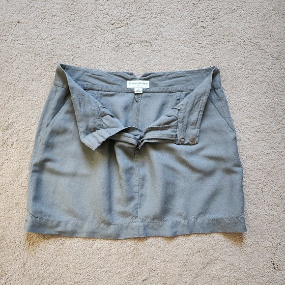 Banana Republic Linen Blend Mini Skirt - Picture 4 of 7